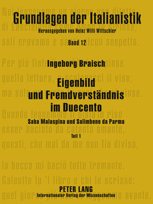 cover image of Eigenbild und Fremdverständnis im Duecento
